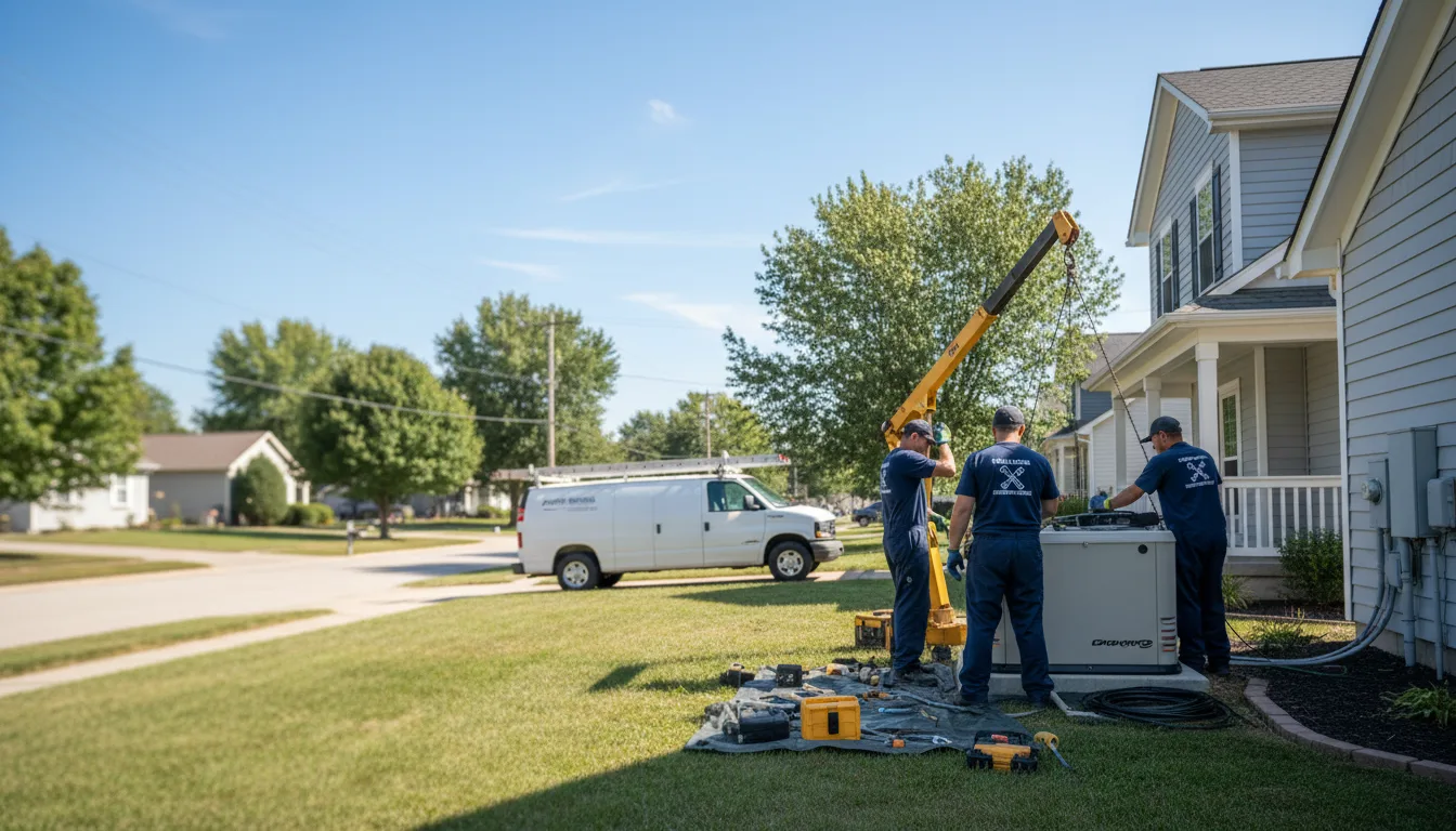 Generator Installation in De Soto, IL near me